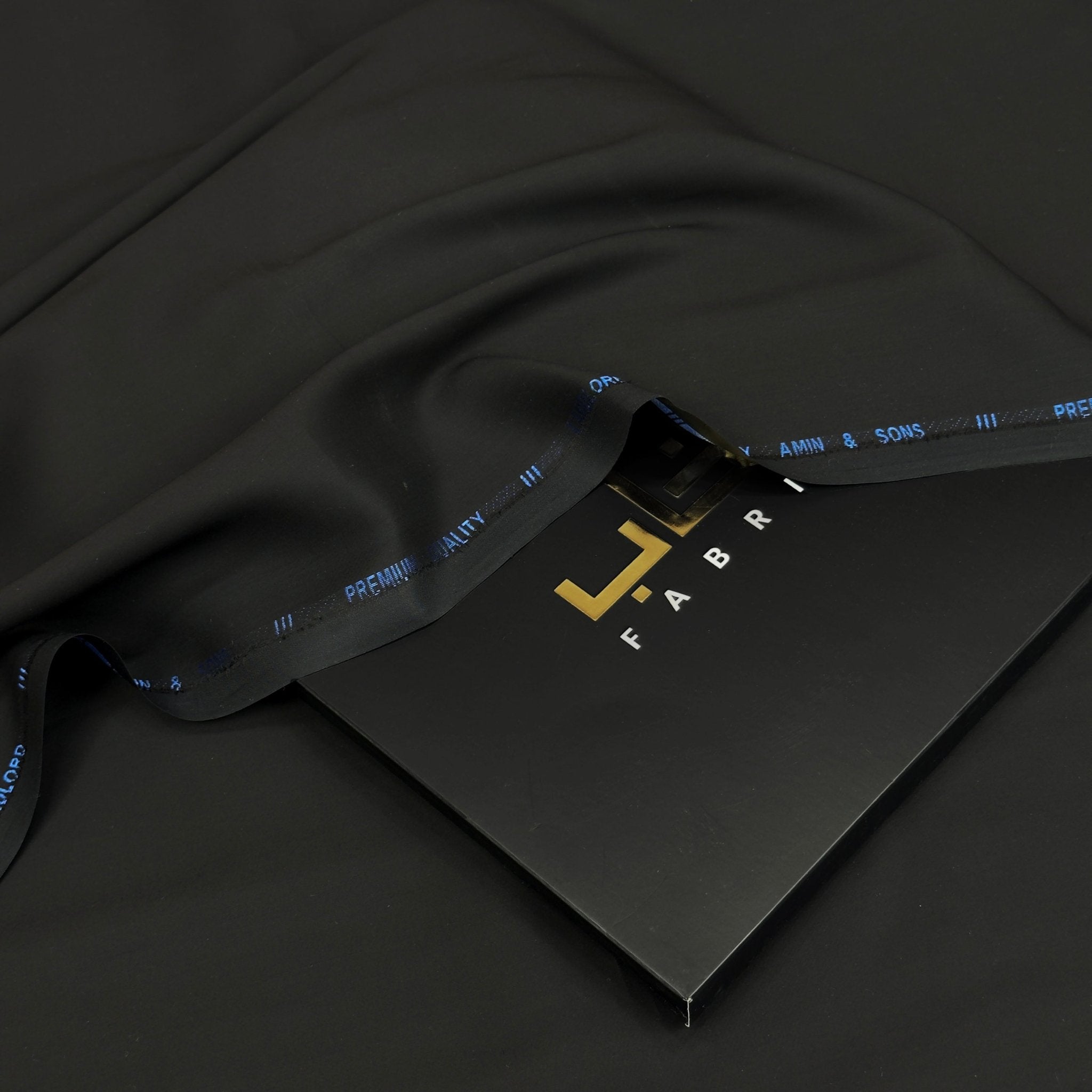 Black Aura | Premium Tencel Cotton - Intikhabfabrics